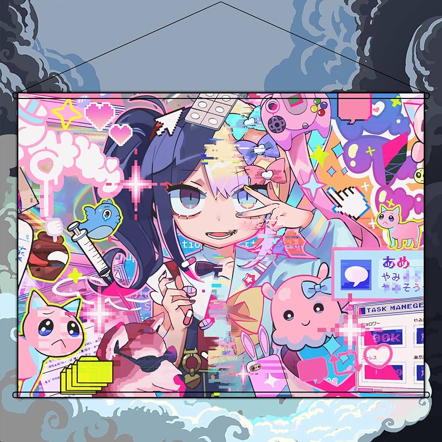 Amazon.co.jp: Starless タペストリー NEEDY_GIRL_OVERDOSE 超てん