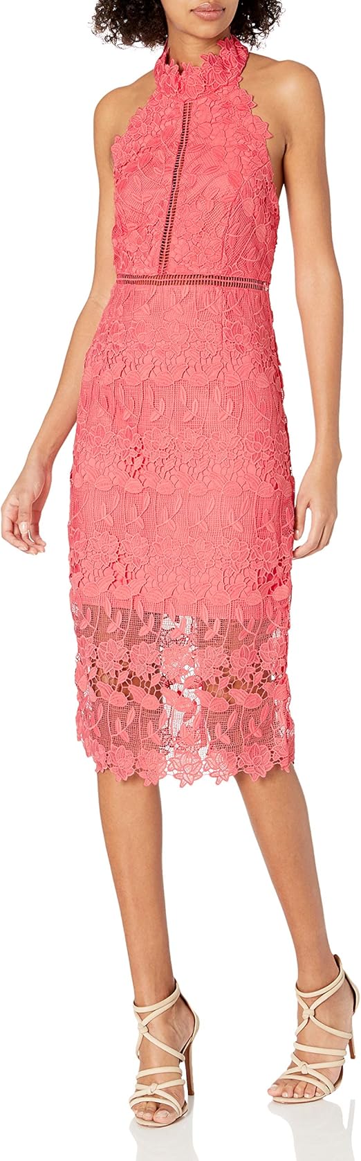 bardot noni halter dress