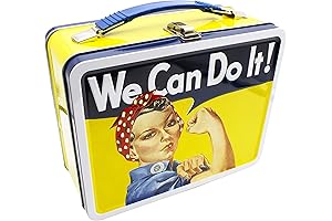 AQUARIUS Smithsonian - Rosie The Riveter Large Fun Box - Retro Lunchbox...