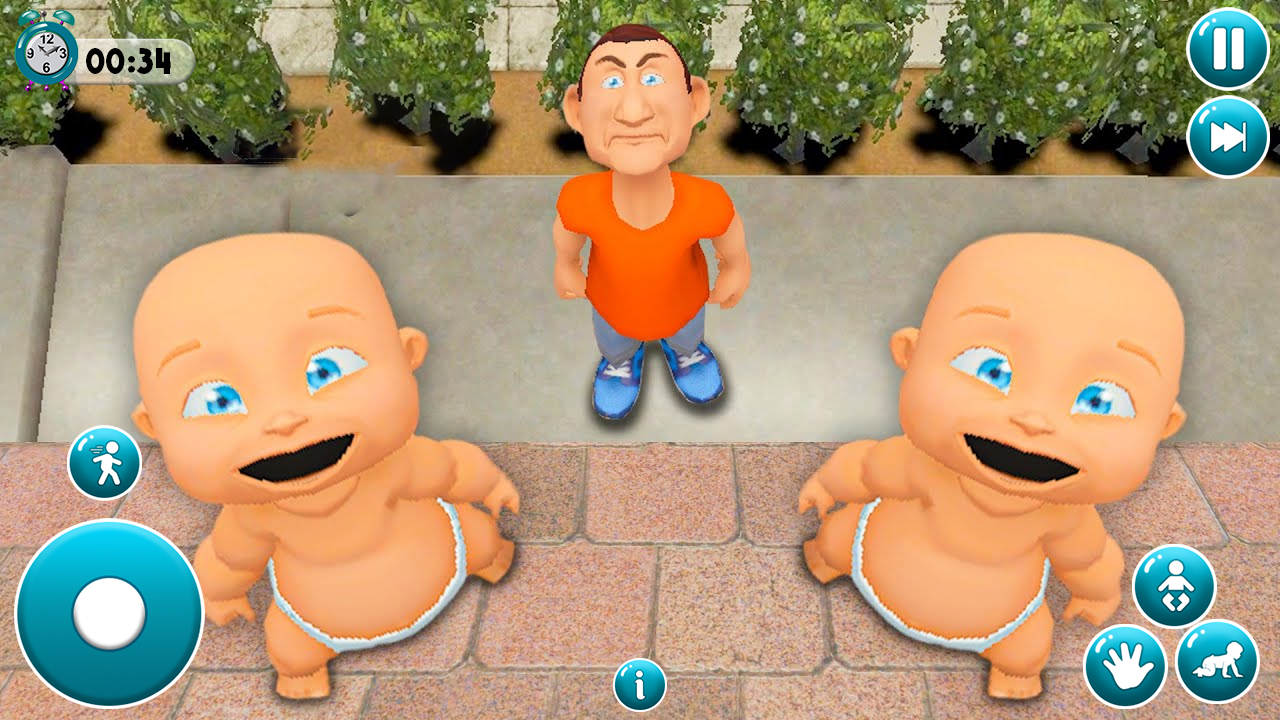 Real Newborn Baby Boss Dance Fun Baby Simulator Games Where’s your