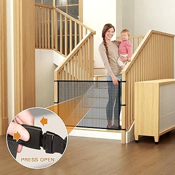 ペット　メッシュゲート 並行輸入品】メッシュゲート ベビーゲート 180cm メッシュ