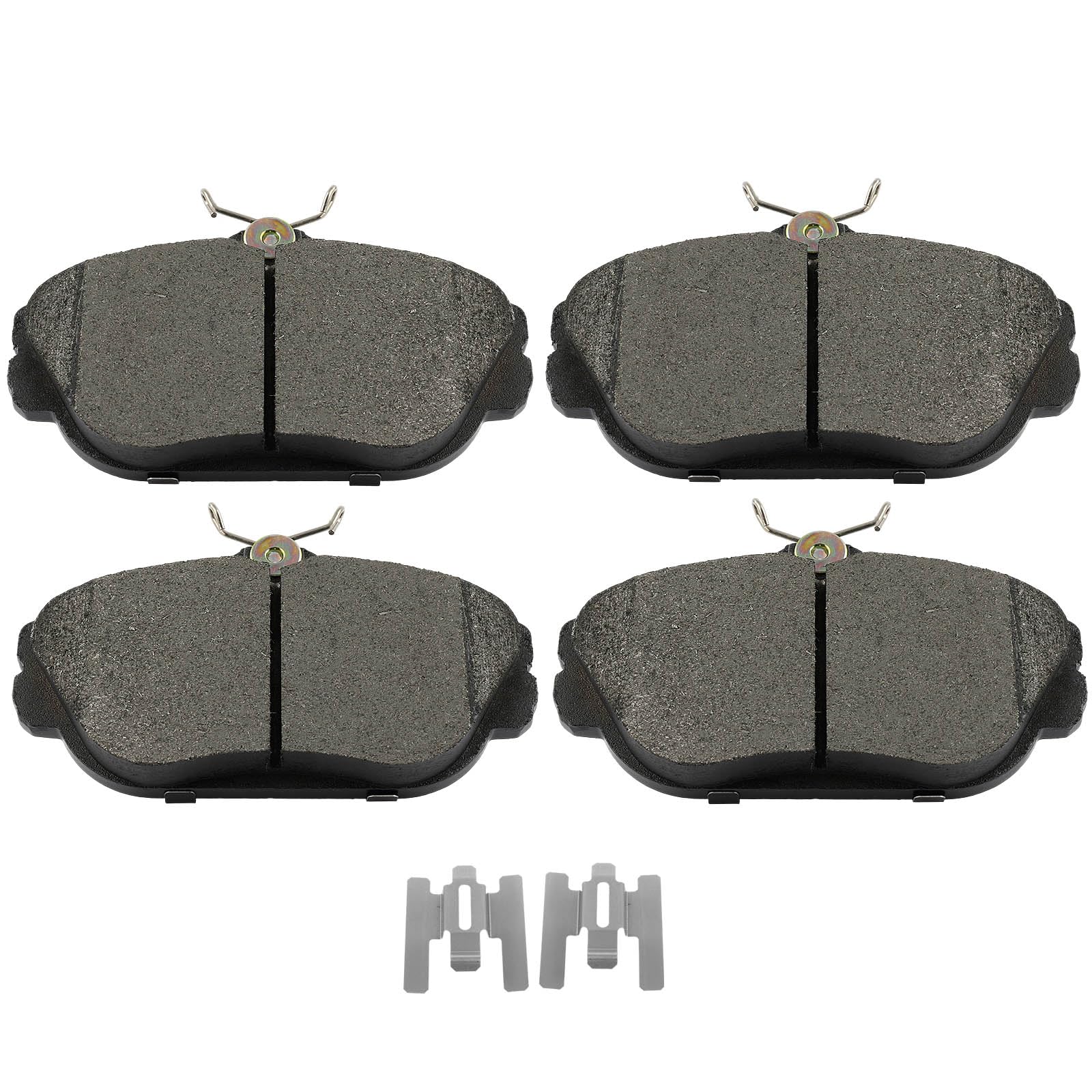SCITOO D601-7479 Disc Brake Pads Sets Front Metal Brake Pads w/Hardware