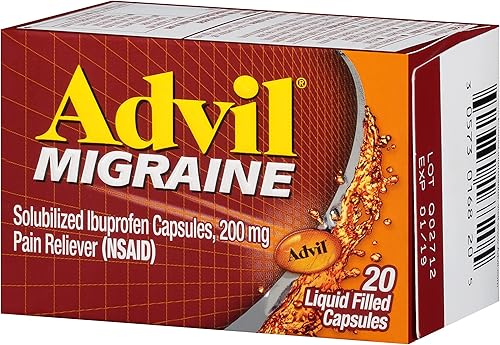 Miniatura 4 de Advil Migraine 200 mg Cápsulas rellenas de líquido 20 ea