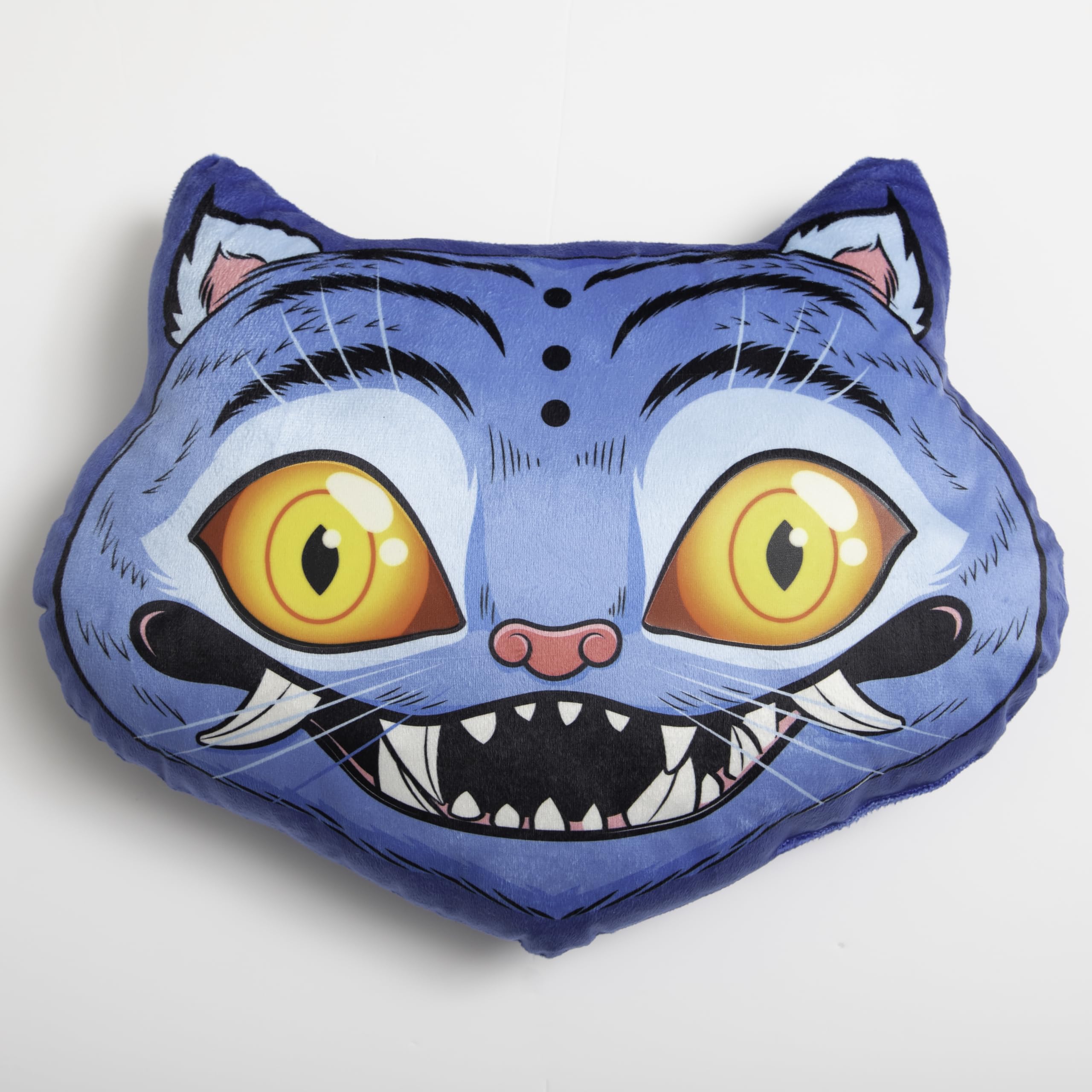Cuscino sagomato con licenza ufficiale K Pop Demon Hunters | Cuscino a forma di Derpy | Si illumina al buio | Perfetto per l'arredamento della camera da letto o del soggiorno 40 x 40 cm