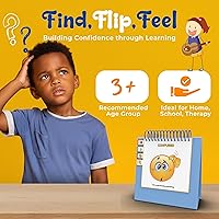 Vista 5 de Thought-Spot Sé qué hacer Flipbook: tabla de emociones para niños; materiales de aprendizaje para autismo; Tabla de sentimientos para identificar
