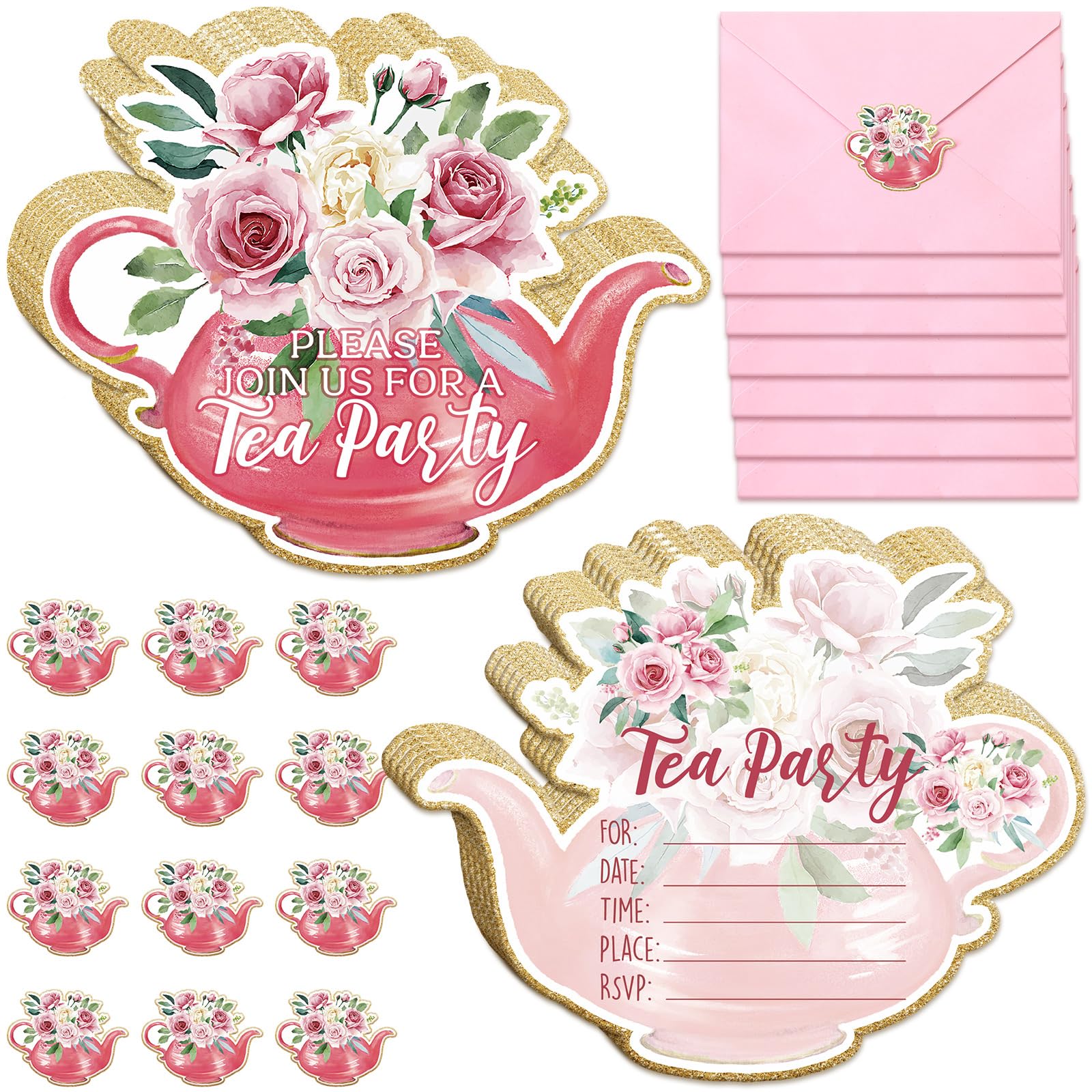 Teapot Shaped Invitations Ideas