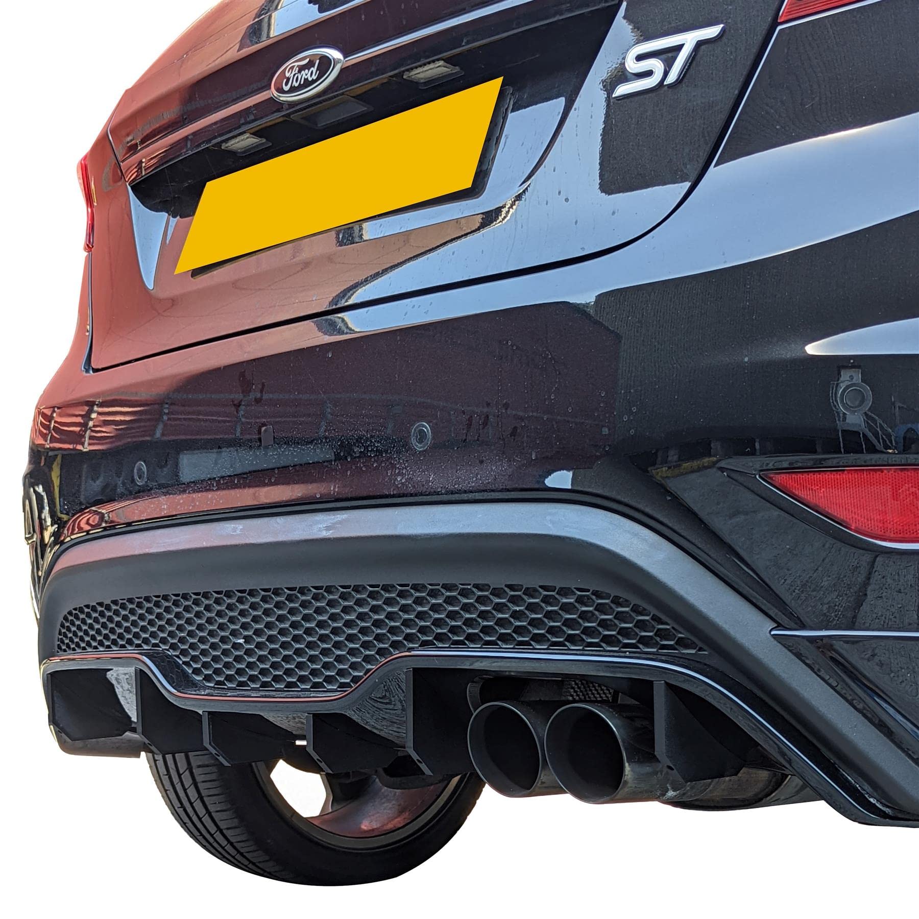 3D Cabin dyfuzor tylny zgodny z Fordem Fiesta ST180/200 Mk7 (2013-2017) - zestaw 6 końcówek