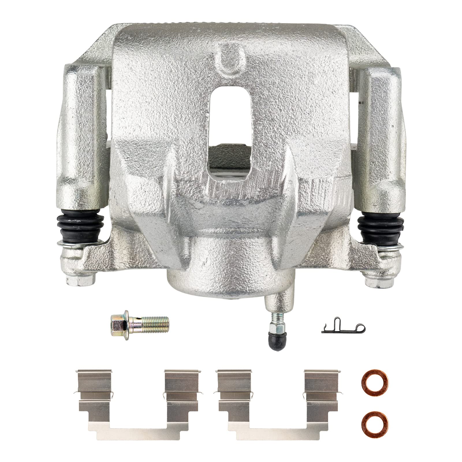 PHILTOP Brake Caliper Front Right Compatible with 2003-2008 Toyota Corolla, 2003-2008 Toyota Matrix, 2003-2008 Pontiac Vibe, 19-B2699
