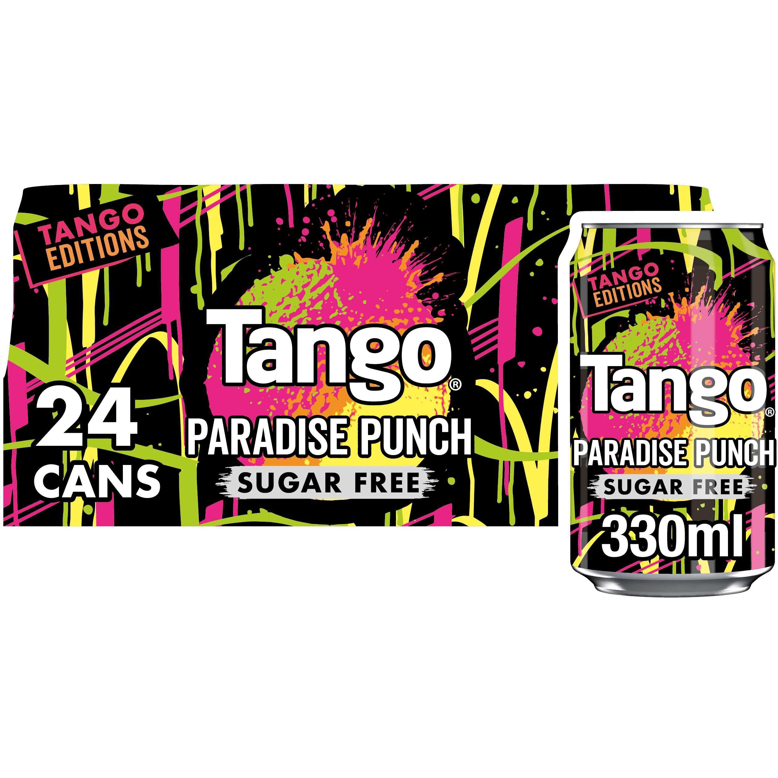 Tango Sugar Free Paradise Punch 24 x 330ml Can