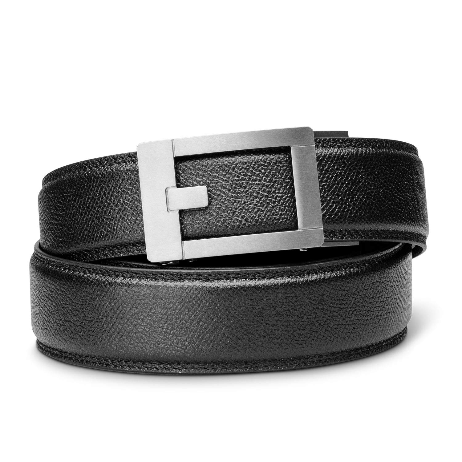 KORE Titanium Track Belts | “Trophy” Buckle & Pebble-Grain Belt