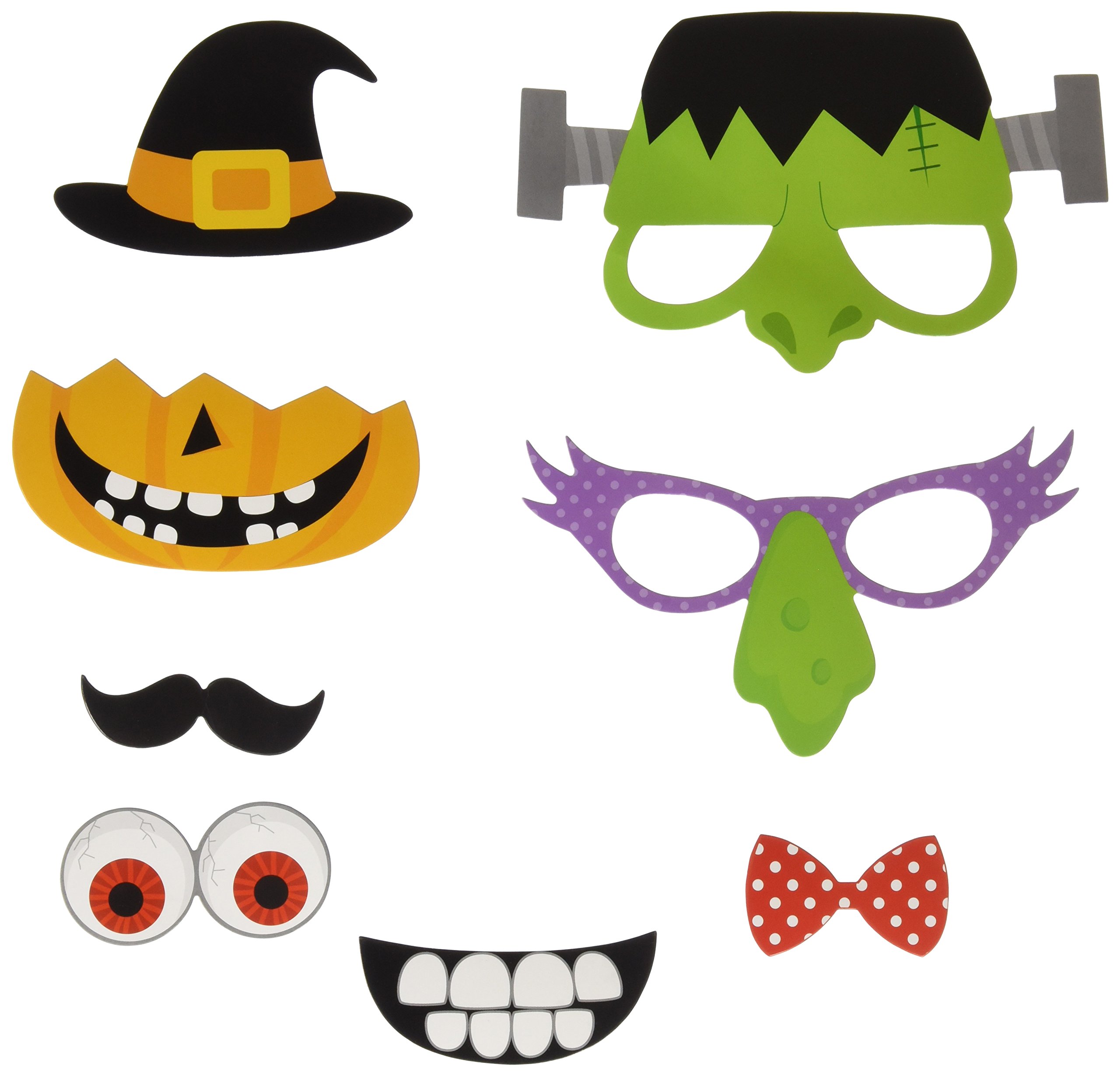 Pack De 20 Photocall Halloween