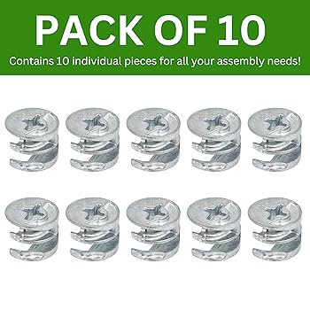 Amazon.com: Spare Hardware Parts Cam Lock Nut 15MM