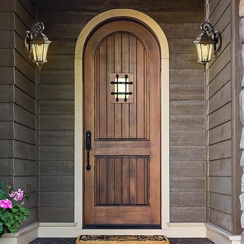 Miniatura 5 de LMMS3601-DNS - Lámpara de pared para exteriores de 18 pulgadas de alto bronce antiguo con montaje en pared, aplique de pared impermeable vintage con