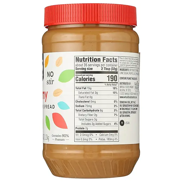 Creamy Peanut Butter Spread, No Stir, 40 Ounce 5