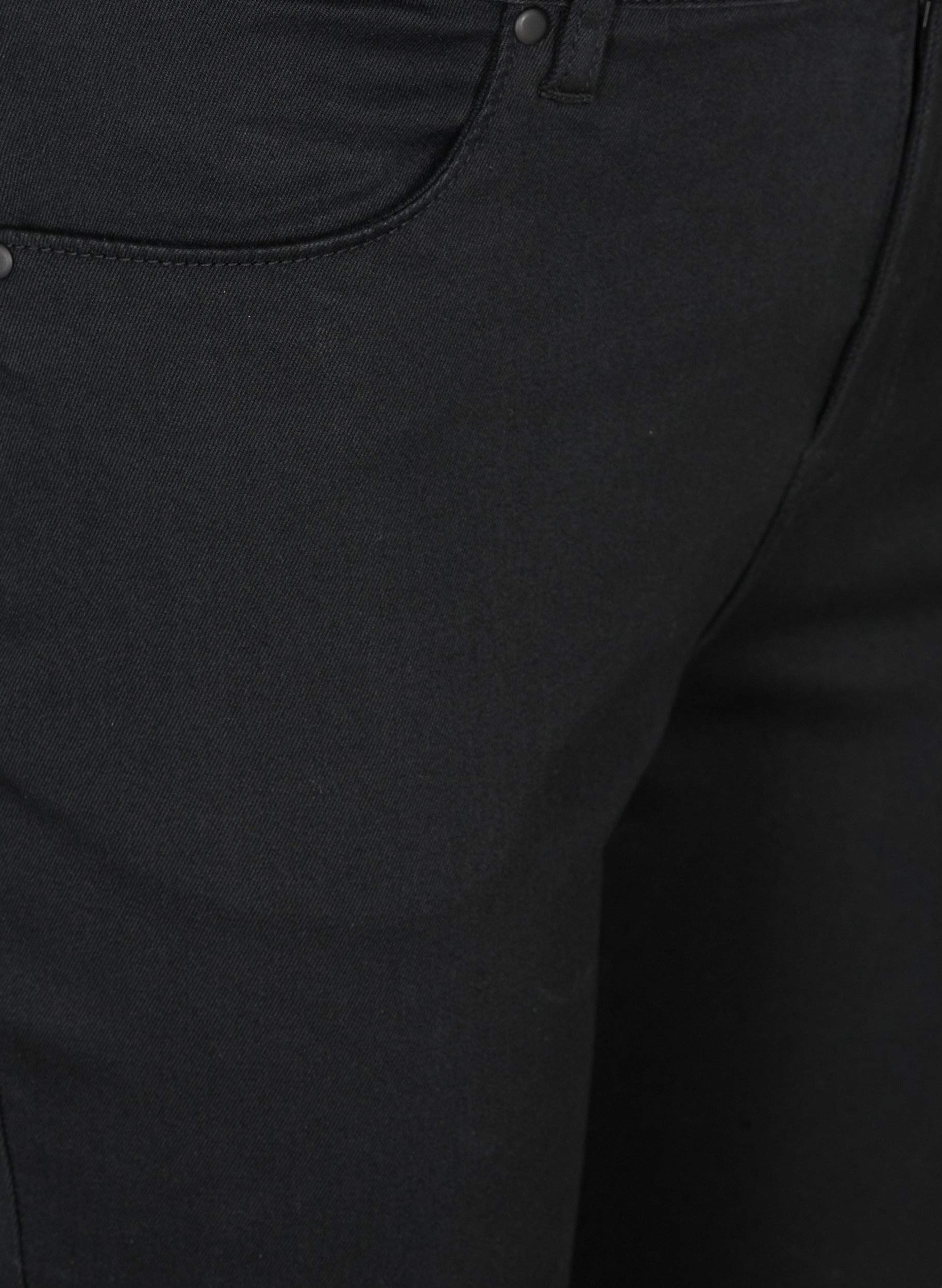 Zizzi Amy - Jeans Capri da donna, taglie grandi, jeans a 3/4, pantaloni capri con vestibilità aderente e vita alta, alla moda per l'estate, in comodo misto cotone elasticizzato