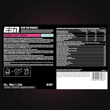 ESN Designer Whey Protein Powder Almond Coconut Powder 908 g 0.9 kg 30 Servings
