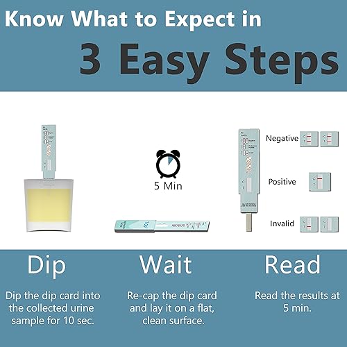 Miniatura 3 de Prime Screen [Paquete de 50] Kit de prueba de orina de cotinina de tabaco de nicotina - Tarjeta de inmersión de orina prueba de cotinina para fumar