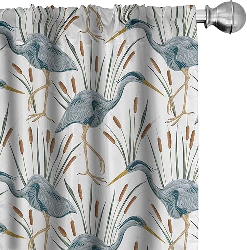 Miniatura 13 de Lunarable - Paneles de cortinas multicolor Amarillo y rojo,Negro y rosa,Bronceado oscuro,Verde,Naranja Marrón,Naranja y blanco,Naranja Amarillo,Rosa