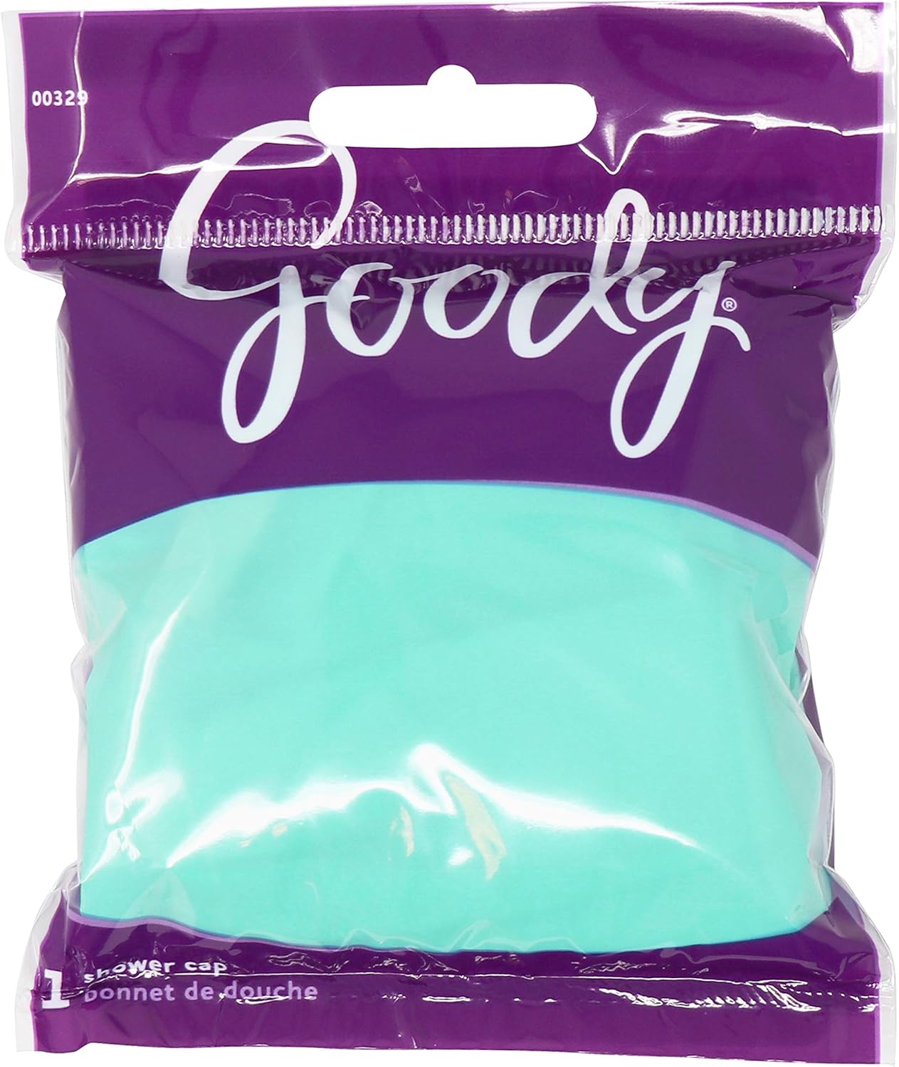 Large Green Waterproof Shower Cap for All Hair Types