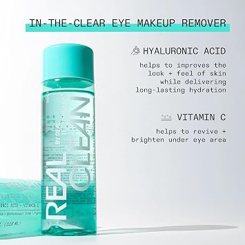 Real Techniques Real Clean In-The-Clear Eye Makeup Remover, Makeup Remover
