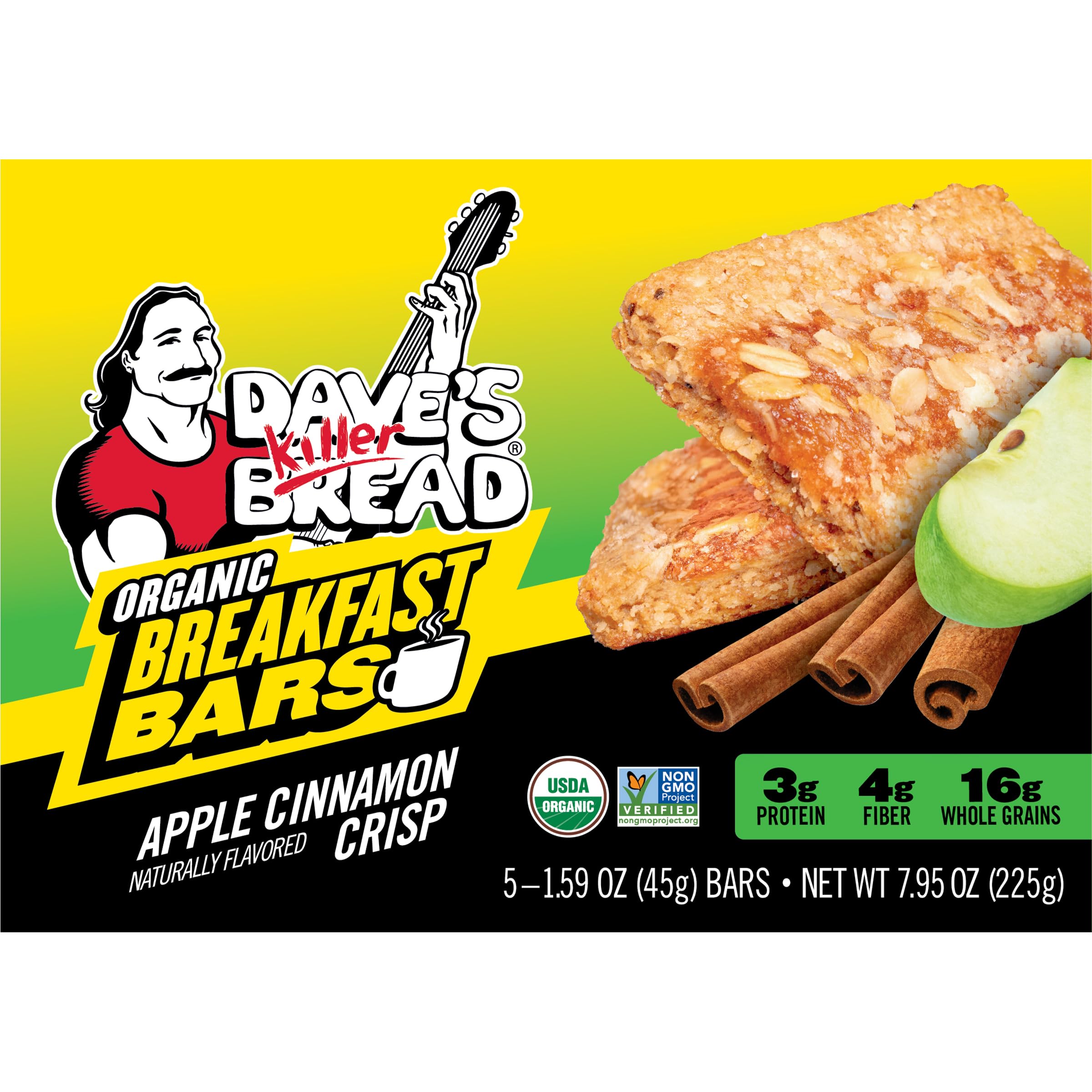 Amazon.com: Dave's Killer Bread Apple Cinnamon Crisp Naturally