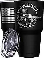 Vista 16 de We The People Holsters - Vaso térmico de 30 onzas, Únete o Muere, Negro