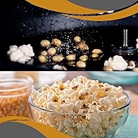 Vista 3 de Granos de palomitas de maíz originales gourmet premium (estilo mariposa) - 2 libras