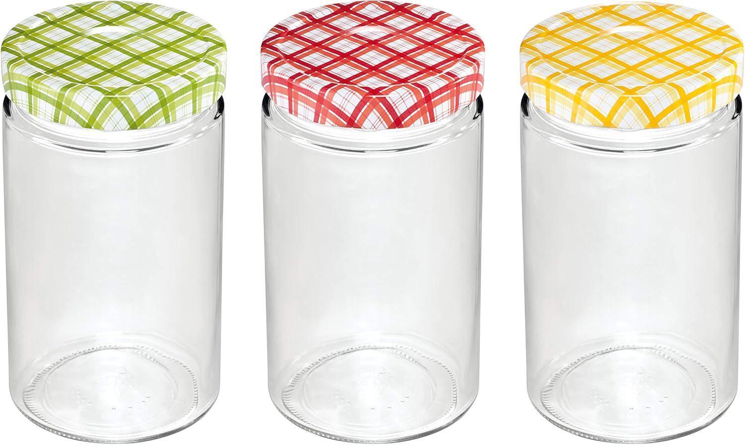 Tescoma Preserving Jars 700 Ml, 3 Pcs Della Casa, Assorted
