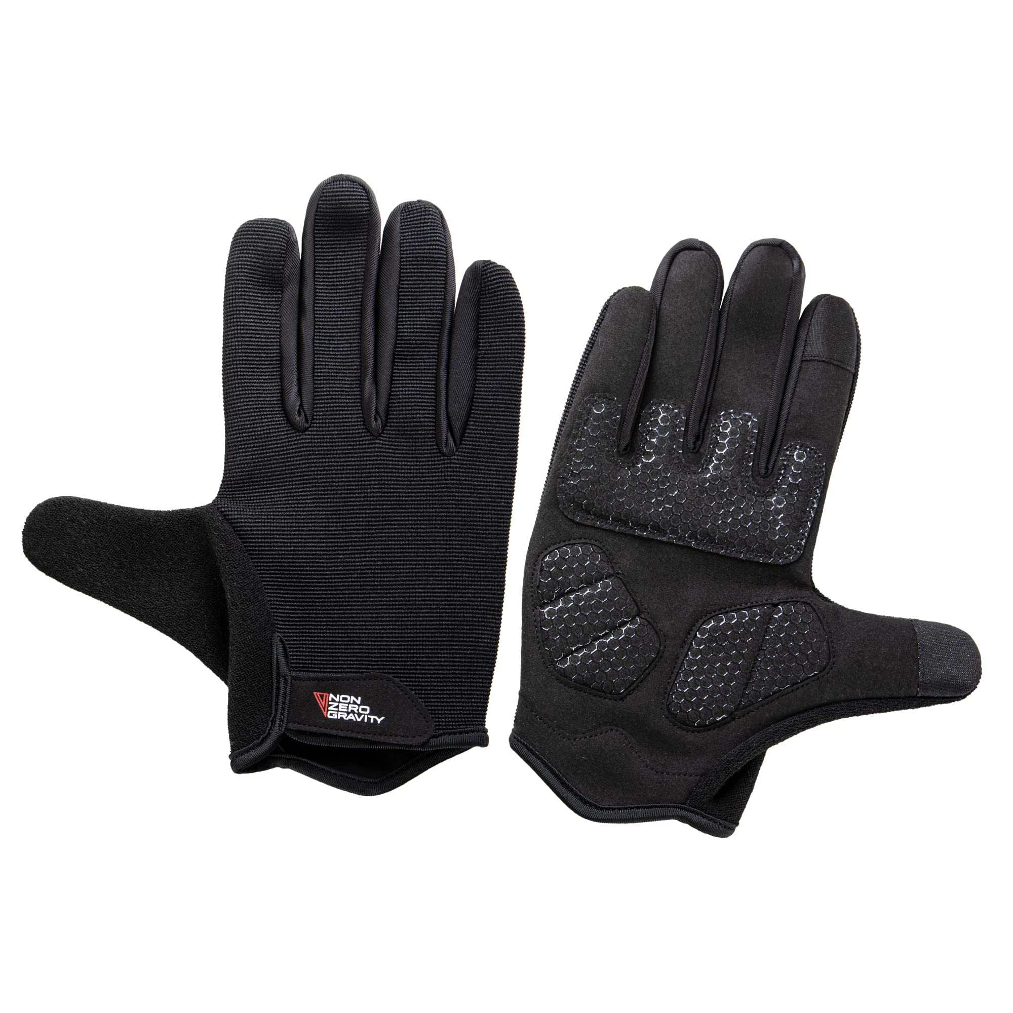 Nonzero Gravity NZG Full Finger Weight Lifting Touch Screen Gloves (Large)