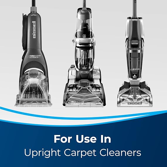 Bissell PRO OXY Carpet Deep Clean Solution, for use in leading upright carpet cleaners, 48oz, Removes deep down dirt, stains & odors | OXY formula breaks down tough stains; 48 oz deep clean solution; professional-grade carpet cleaning