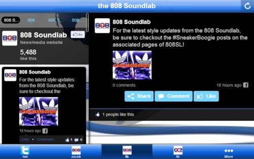 The 808 Soundlab – vue 3