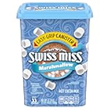 Swiss Miss Hot Cocoa Drink Mix, Milk Chocolate with Marshmallows, 37.18 oz Easy-Grip Canister