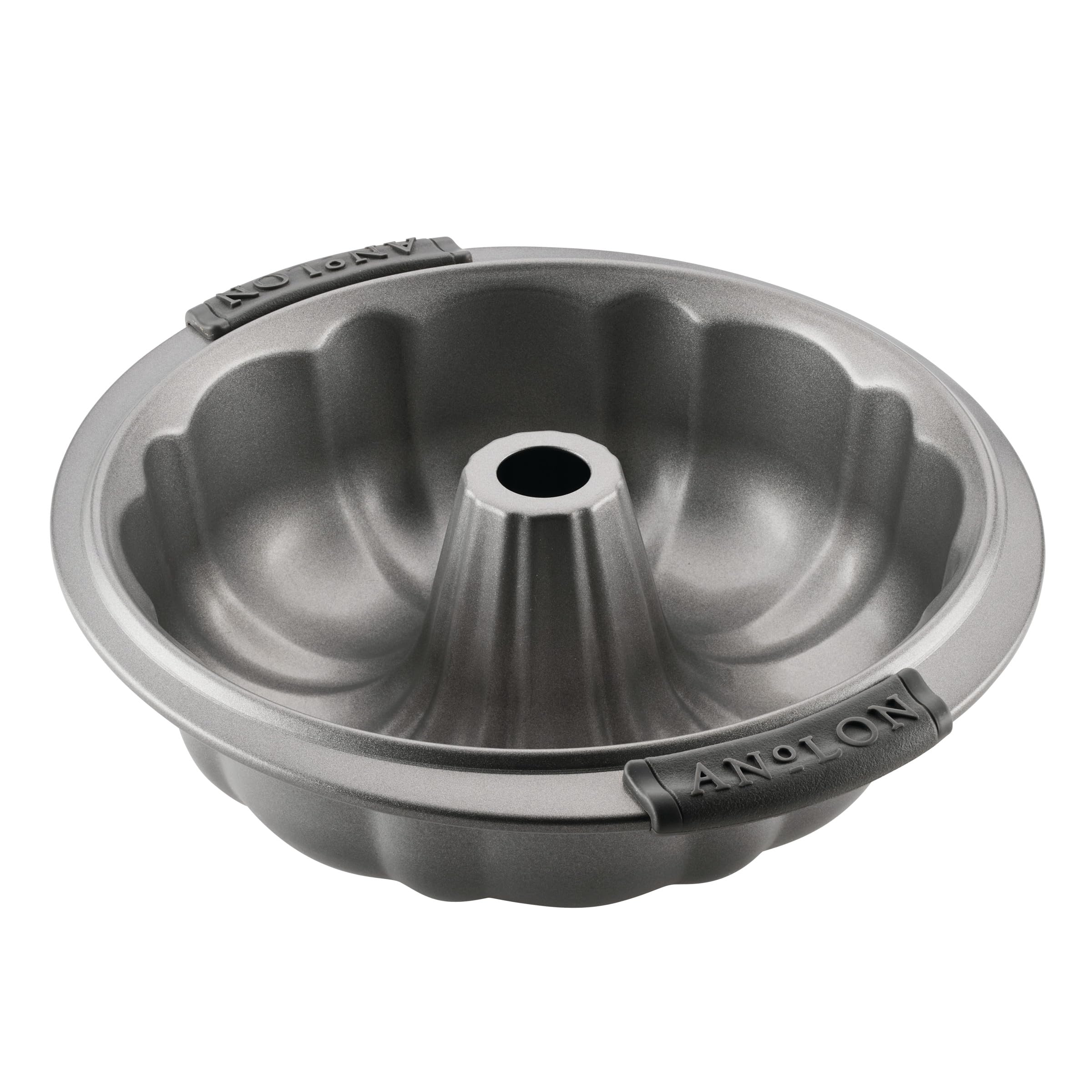 Advanced Nonstick Fluted Mold Baking Pan, 9.5 Inch, Gray, Carbon Steel