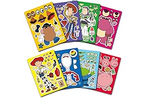 Limitless Creativity: Toy Story Arts and Crafts Make a Face Stickers for Kids