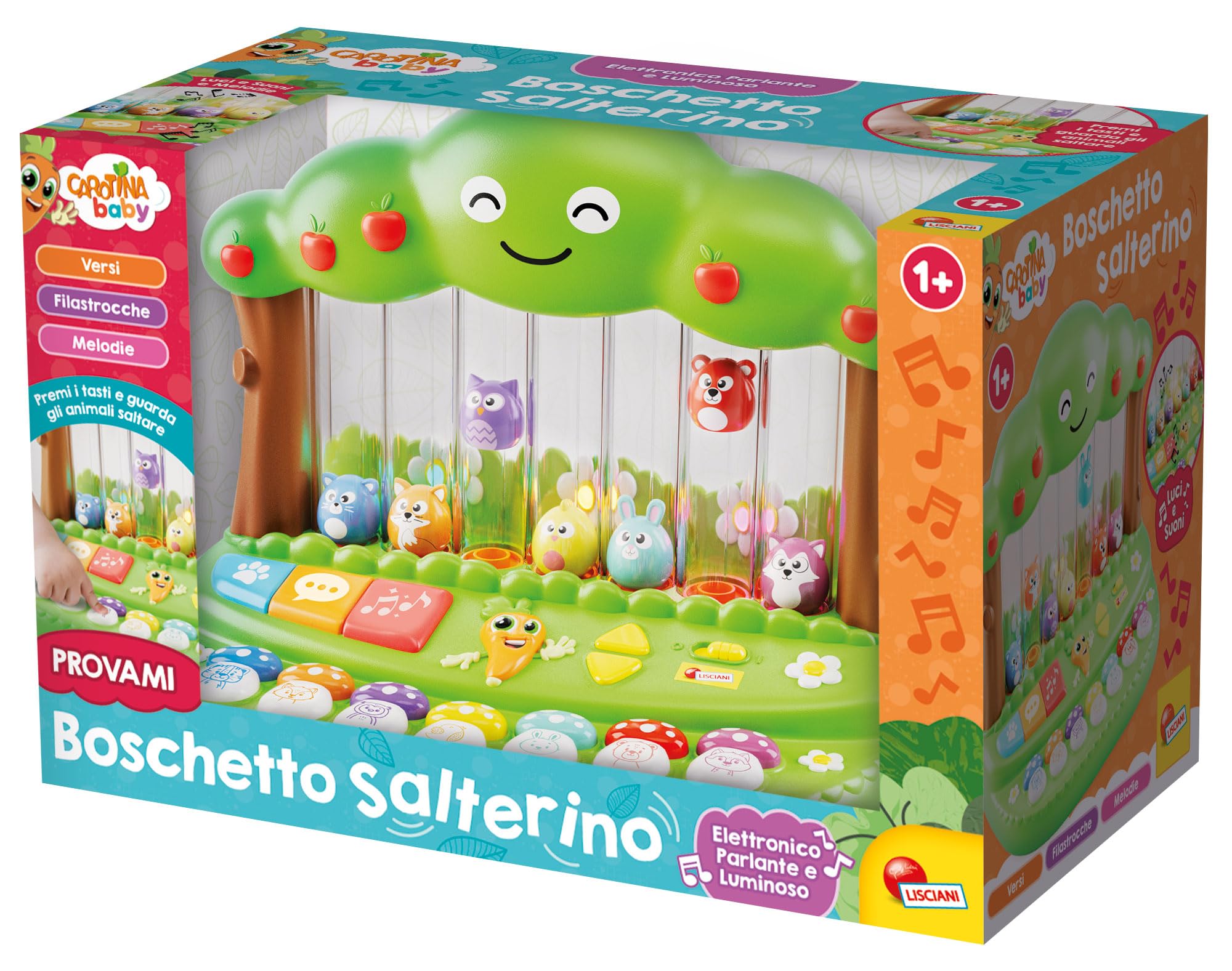 Lisciani Giochi CAROTINA Baby Il BOSCHETTO SALTERINO