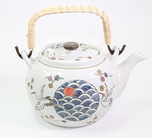 Miniatura 4 de Juego de tetera japonesa con 4 tazas de té, diseño antiguo japonés y filtro de regalo, regalo de cumpleaños, cocina, tetera, idea para regalo,