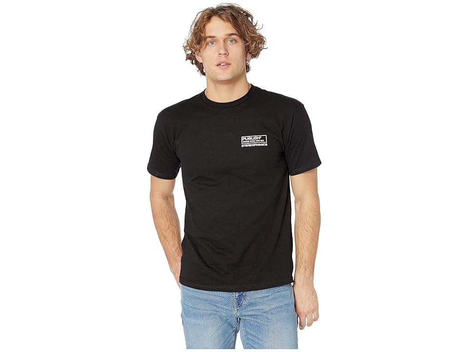 

Publish Break Silence Graphic T-Shirt (Black) Men's T Shirt