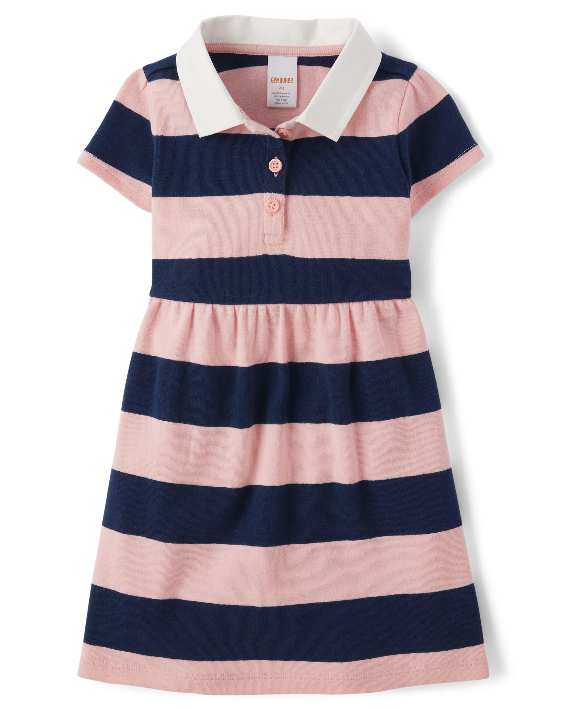Gymboree Girls' and Toddler Short Sleeve Polo Dress