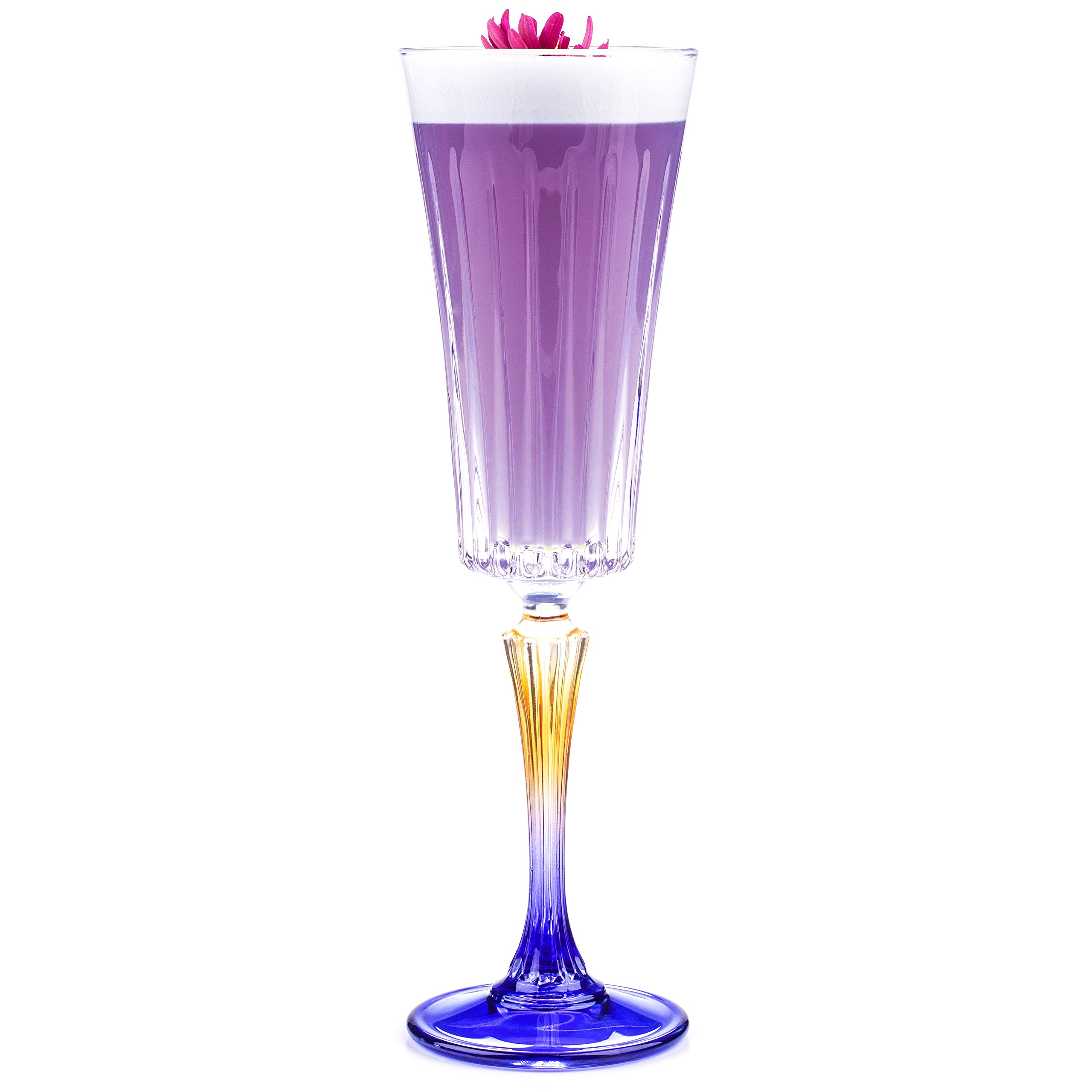 Rcr Transparent Gipsy Crystal Champagne Flutes Glasses