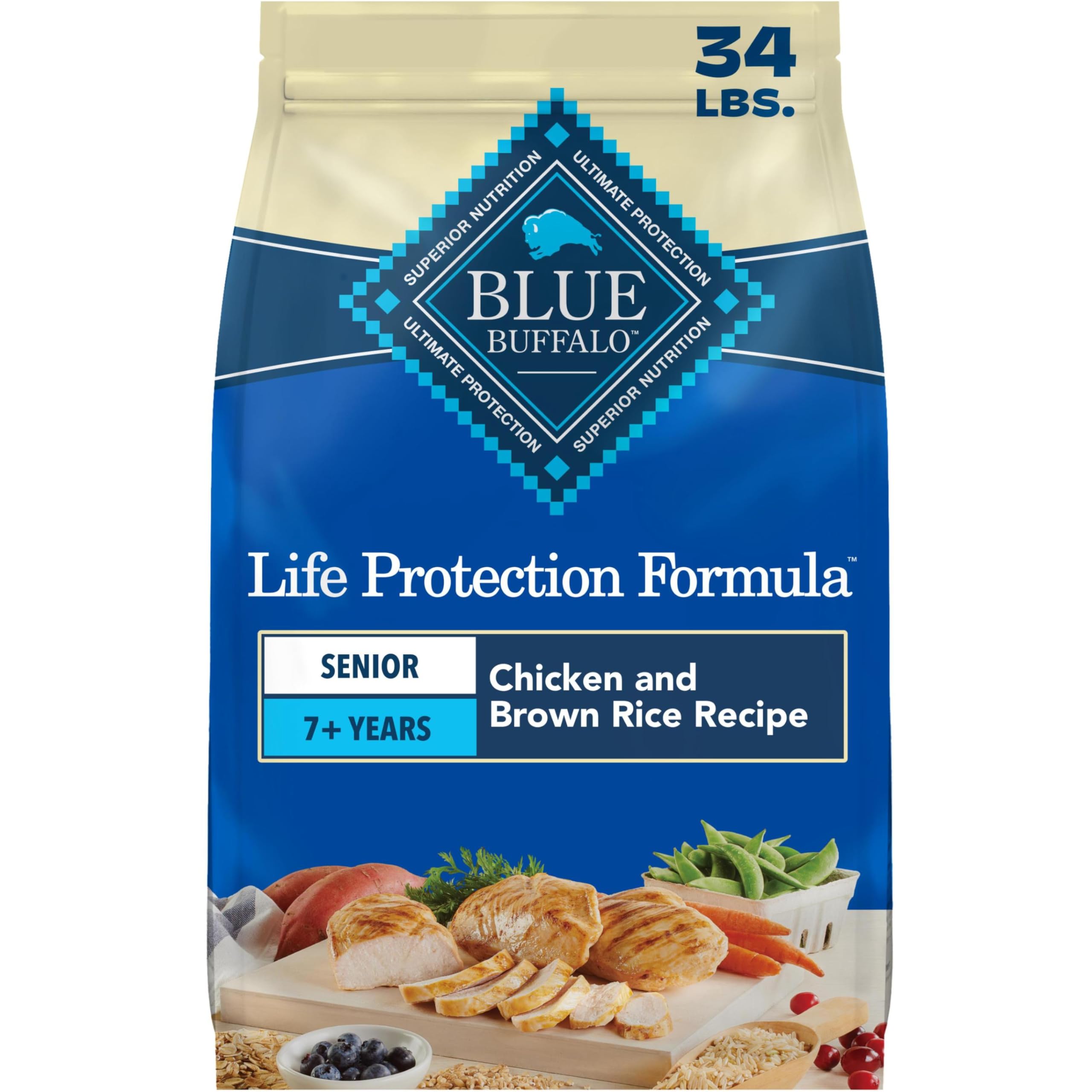 Blue Buffalo Life Protection Formula Chicken Senior 7+