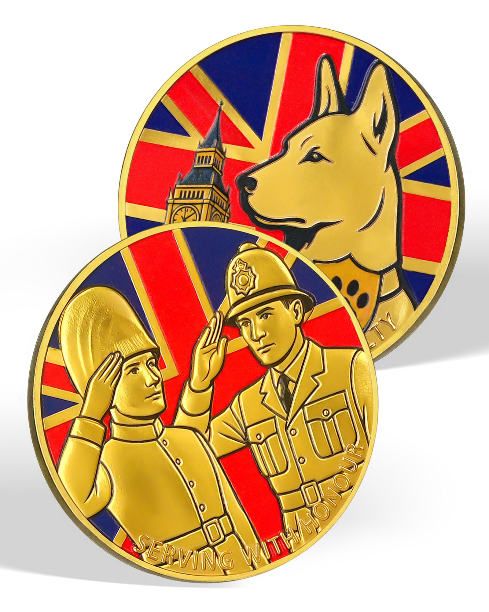 UK Police Challenge Coin