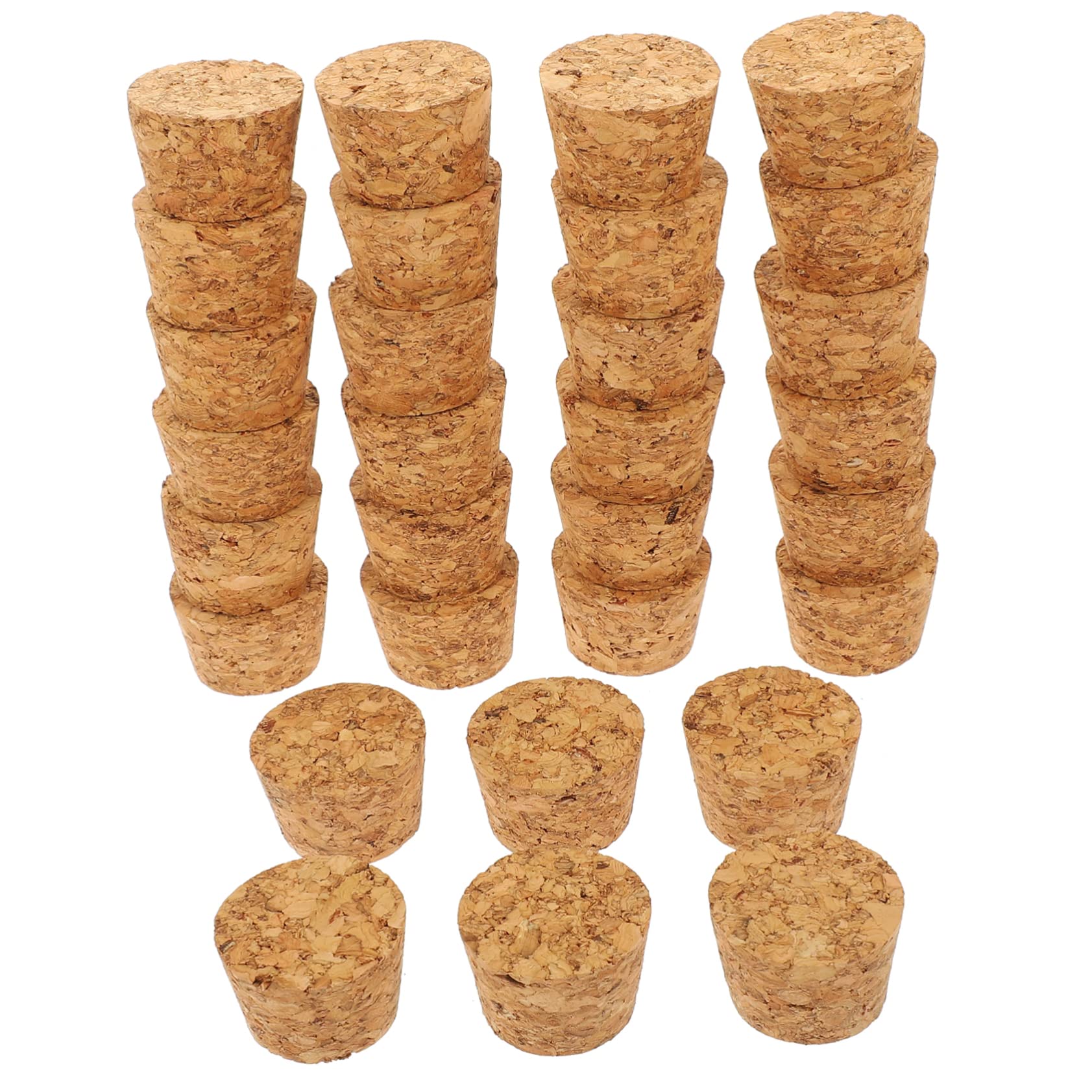 30 Pièces Bouchons De Bouteilles Liège Bouchons De Liège pour Bouteilles De Vin