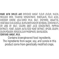 Vista 3 de Goldfish Disney Mickey Mouse Cheddar Crackers, Snack Crackers, 6.6 oz bag