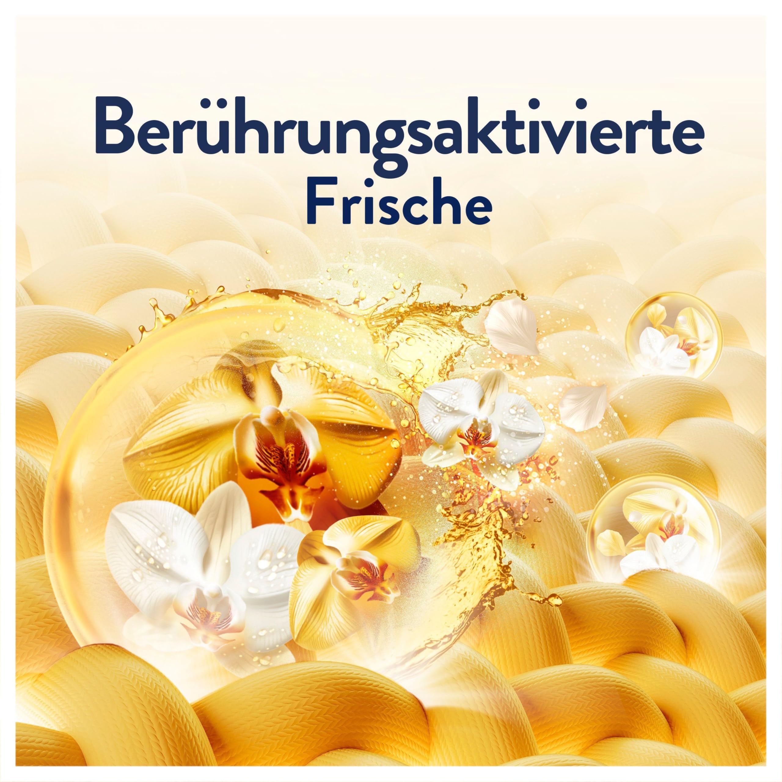Lenor Weichspüler 12x38 Waschladungen, Goldene Orchidee, 24H Unwiderstehliche Frische