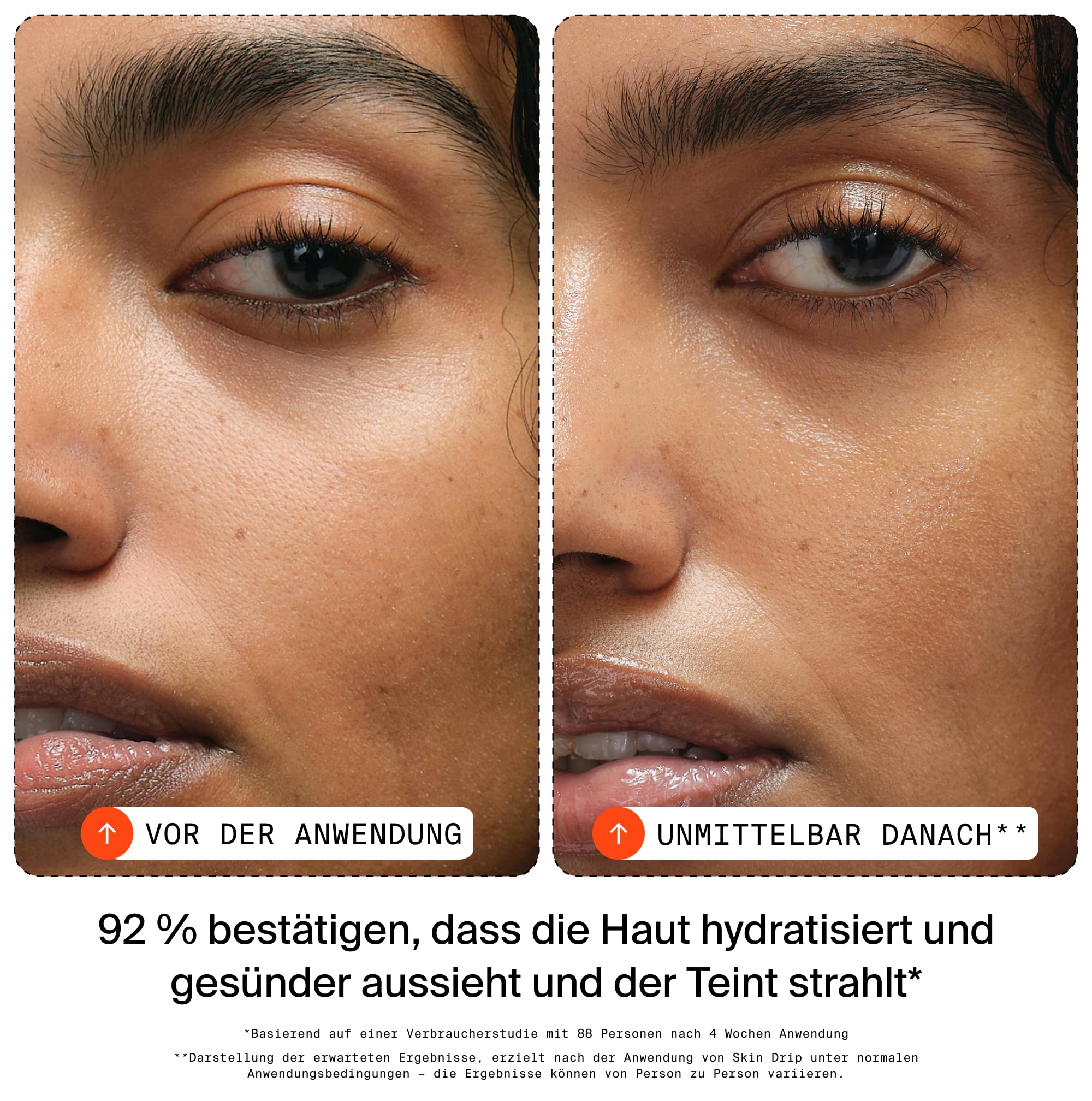 Youth To The People Superfood Skin Drip Glow Serum, feuchtigkeitsspendendes Gesichtsserum, mit Niacinamid, stärkt die Hautbarriere, für trockene Haut und fahlen, ungleichmäßigen Teint, 30 ml