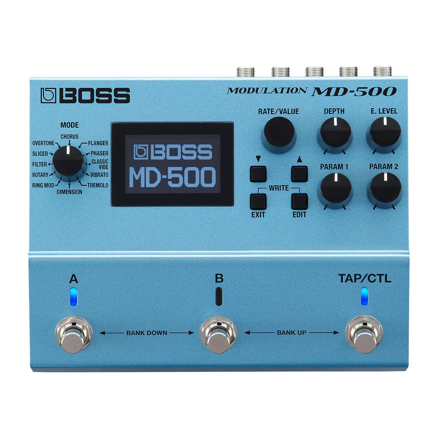 Boss MD-500 urządzenie do efektów modulacyjnych, pedał Chorus + keepdrum zasilacz