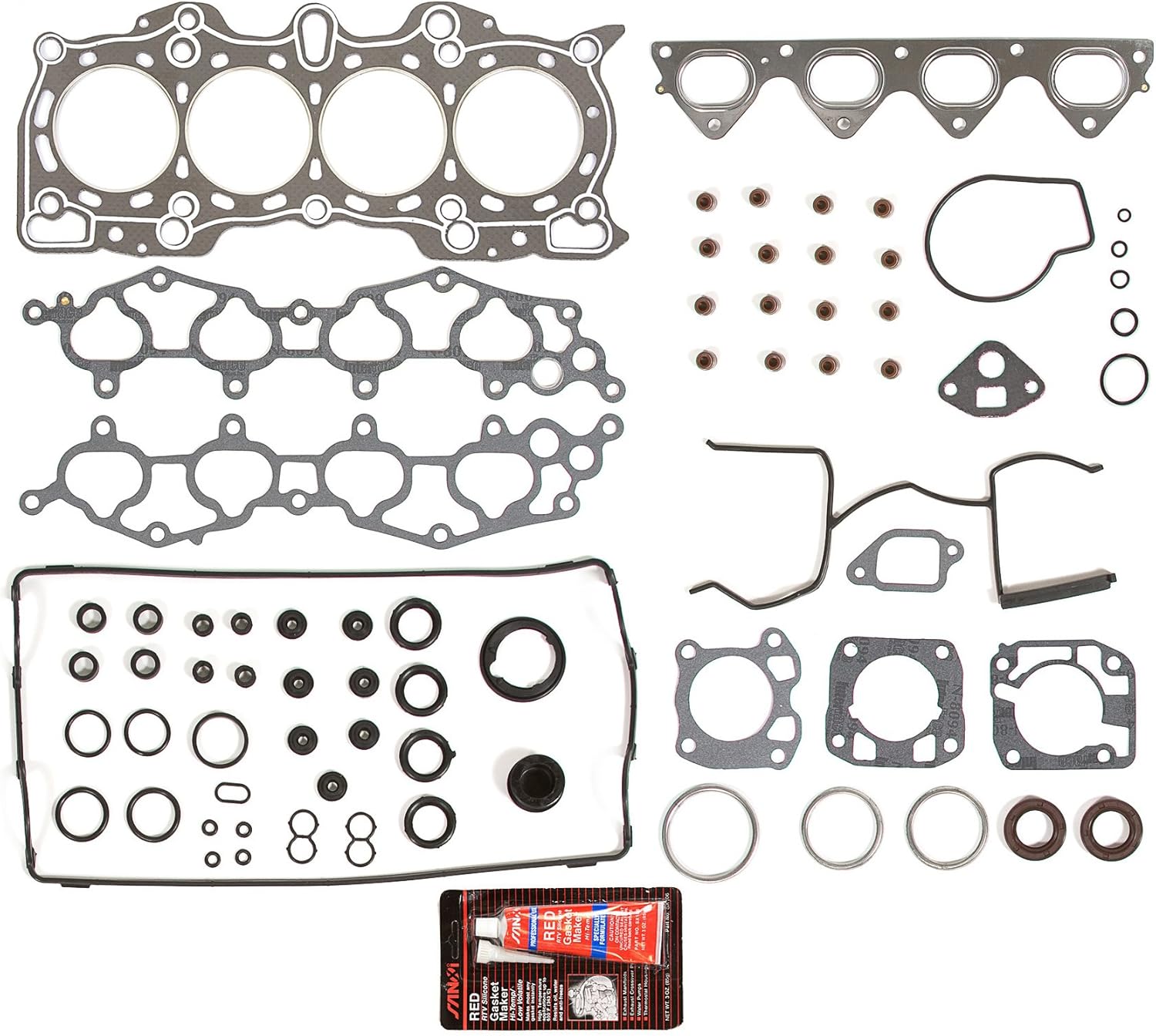 MA-4216906259 Graphite Head Gasket Set Compatible With/For 90-01 Acura Integra LS RS GS 1.8 DOHC B18A1 B18B1