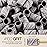 100 Pieces Large Nail Sanding Bands Professional Nail Manicure Great Fit for Nail Drill Bits for Acrylic Nails (100 Grit, Zebra)