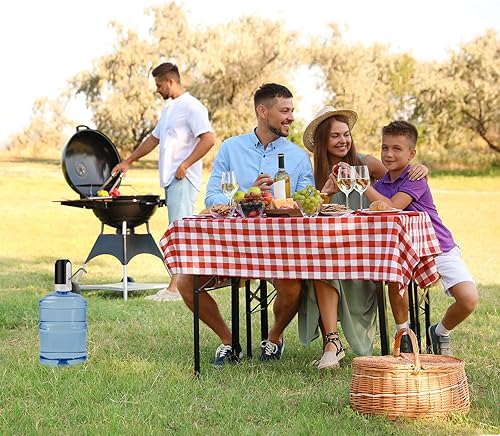 Miniatura 7 de Dispensador de agua para botella de 5 galones, bomba de agua eléctrica portátil de 1200 mAh recargable por USB y funcionamiento con un botón,