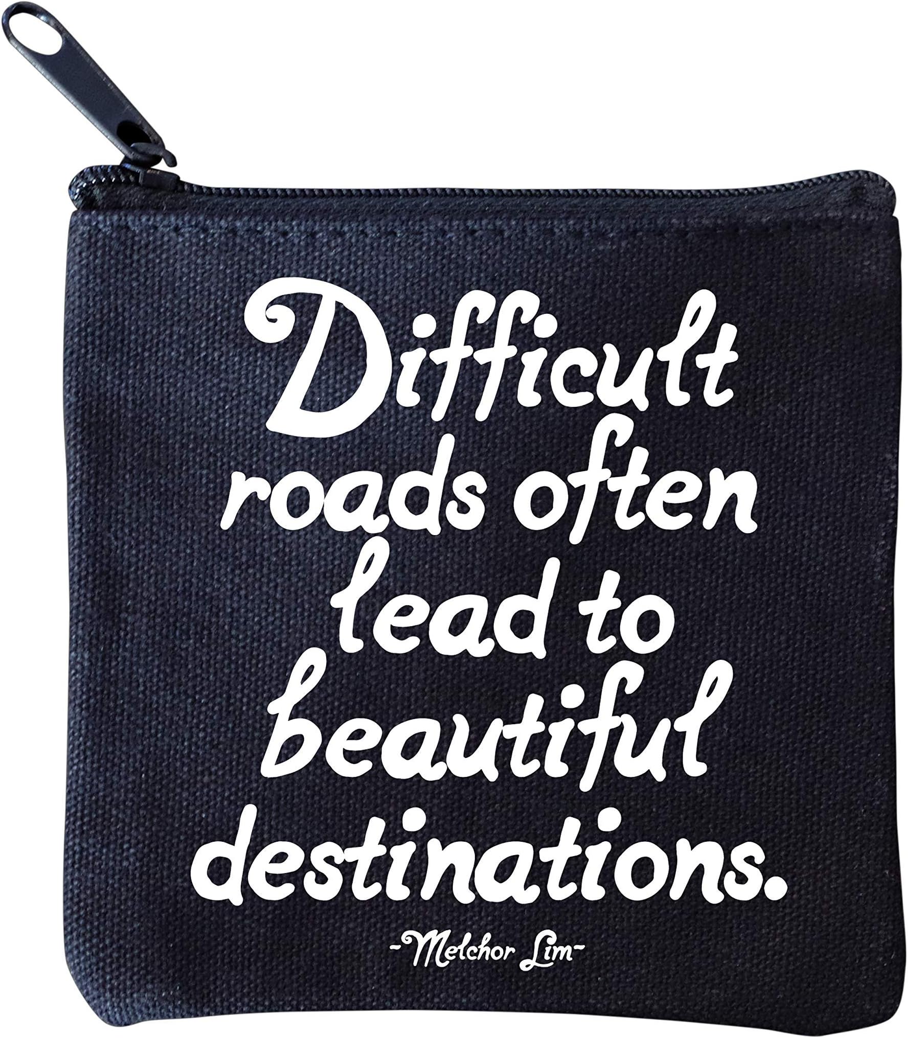 Quotable Cards, Mini Pouch Difficult Roads